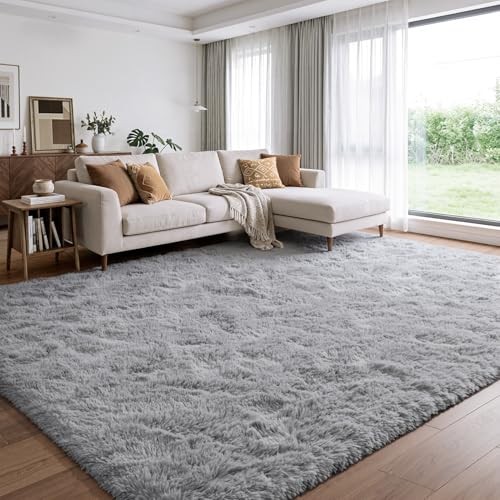 8×10 Area Rugs for Living Room, Large Fluffy Carpet for Bedroom Office Dorm
