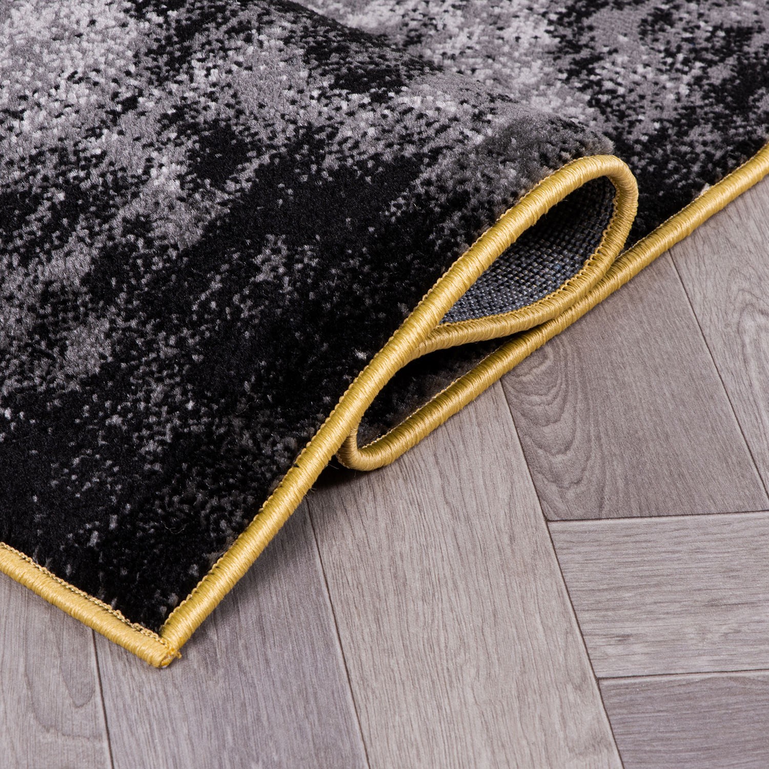 Rugshop Rugs Runners Modern Abstract Design Yellow Rug Kitchen Carpet Runner 2×7