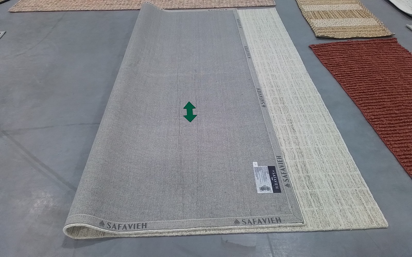IVORY / BEIGE 9′-0″ x 9′-0″ Cut on Rug, Reduced Price 3172810472 EBN139A-9SQ