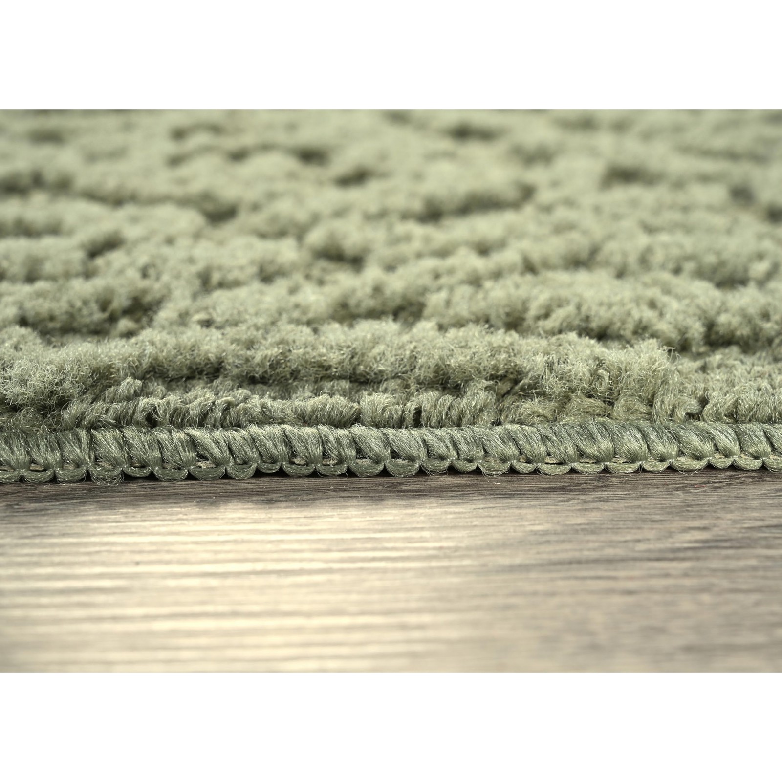 Garland Rug Ivy 8 Ft. X 10 Ft. Area Rug Sage Floral Solid Color Area Rug –