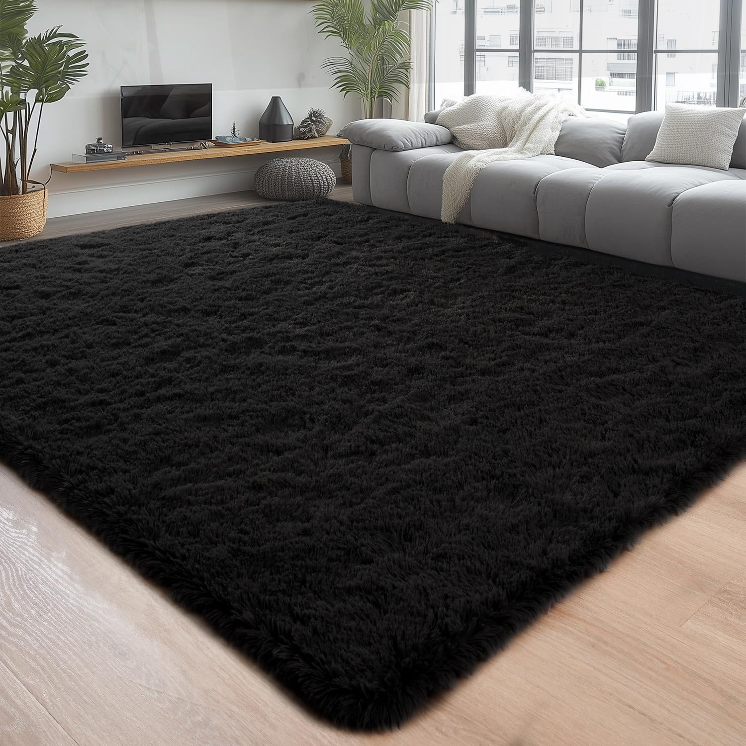 Soft Area Rugs for Bedroom Living Room Plush Fluffy Rug 4×6