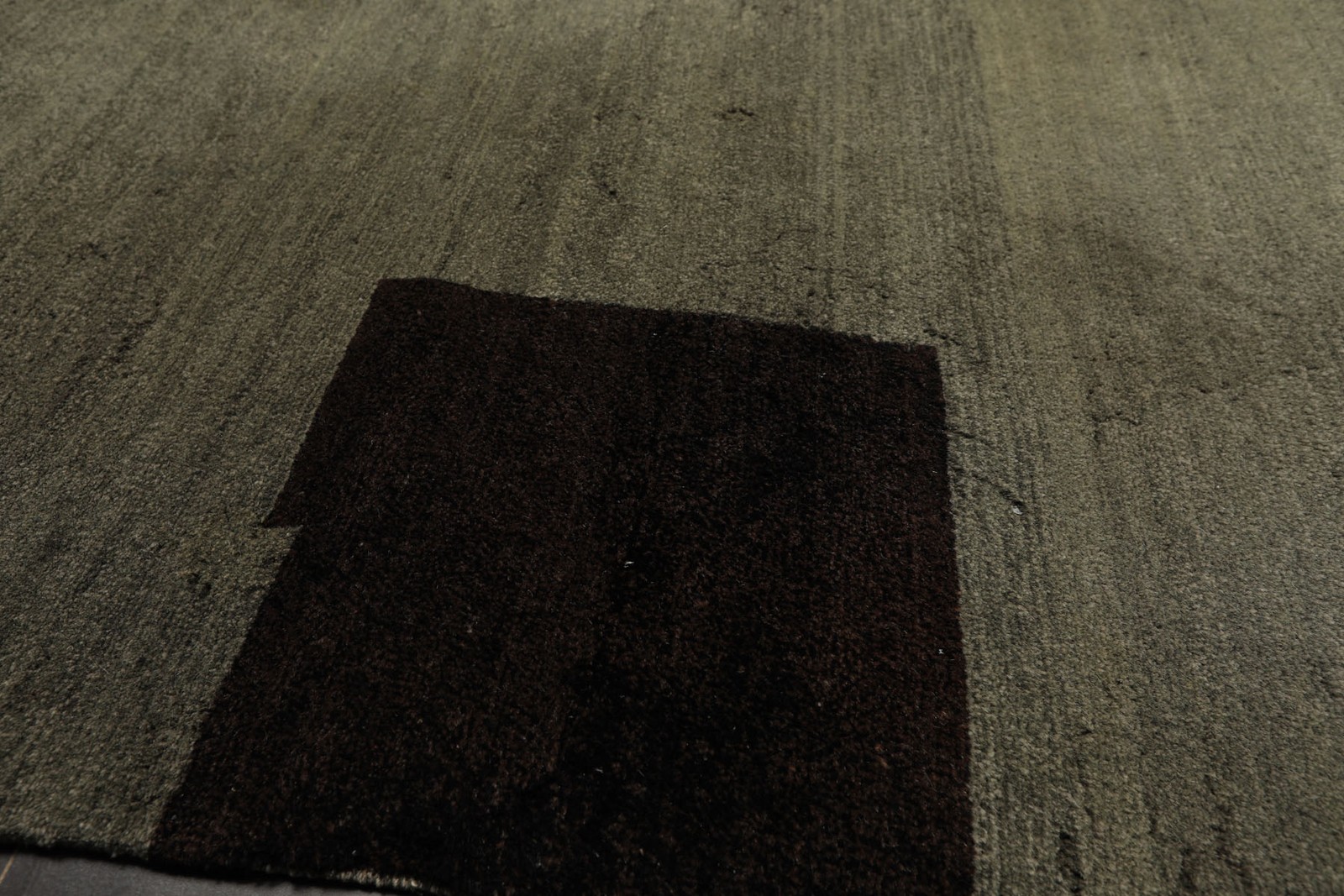 8×10 Tibetano Hand Knotted Wool & Silk Celadon Tibetan Modern Rug