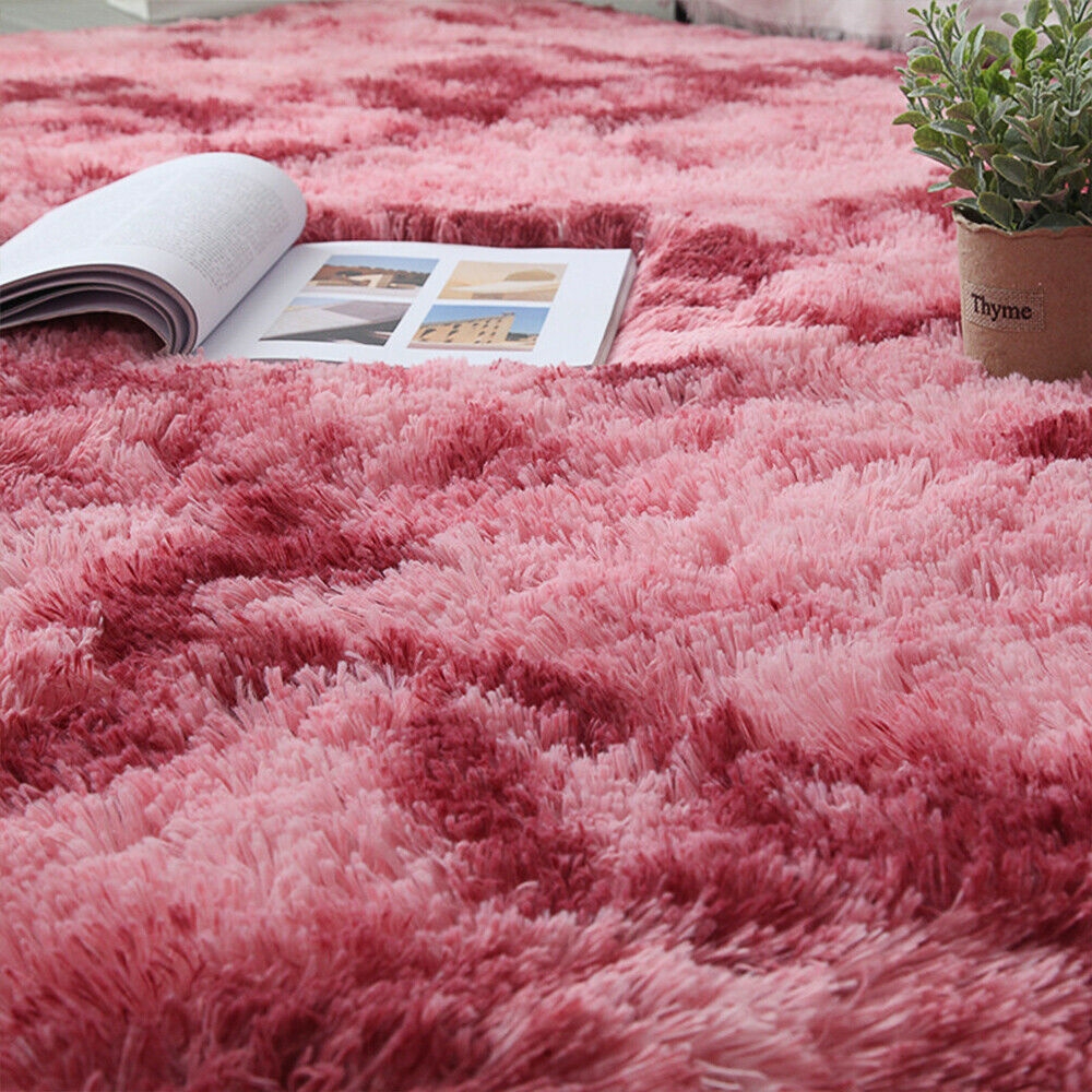 Soft Tie-Dye Area Rugs Fluffy Living Room Carpets Christmas Gift Many Size/Color