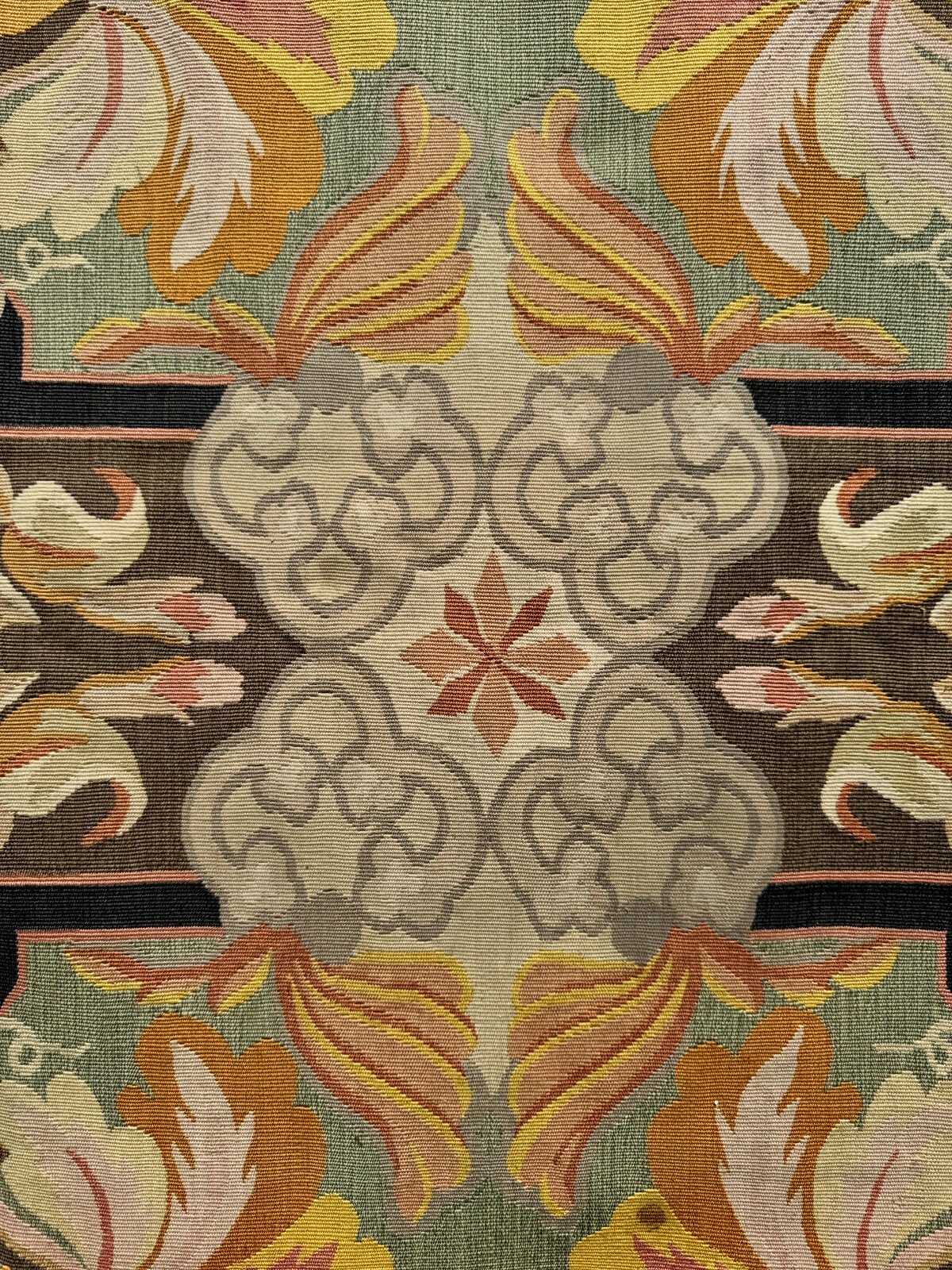 20′ x 12′-4″ Aubusson Inspired Needlepoint Area Rug