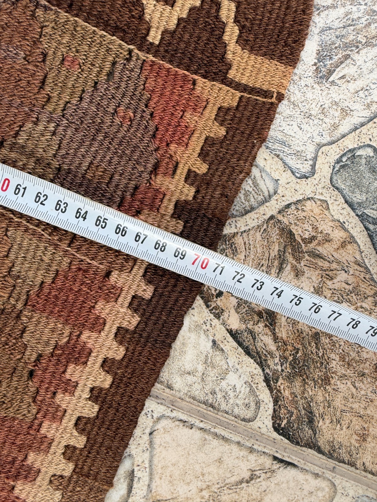 Kars Kurdish Kilim Rug Vintage Handmade Turkish Wool Flatweave Runner