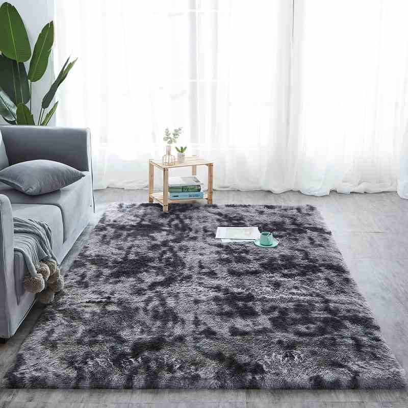 NEW Soft Plush Area Rug – Large Non-Slip Shag Carpet for Living Room & Bedroom