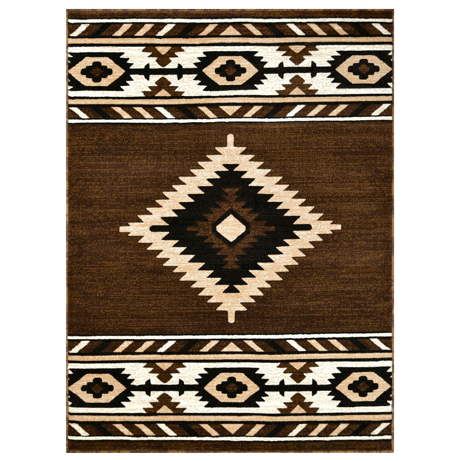 YHSF South West Native American Tribal Area Rug Easy Clean Thick Durable Soft