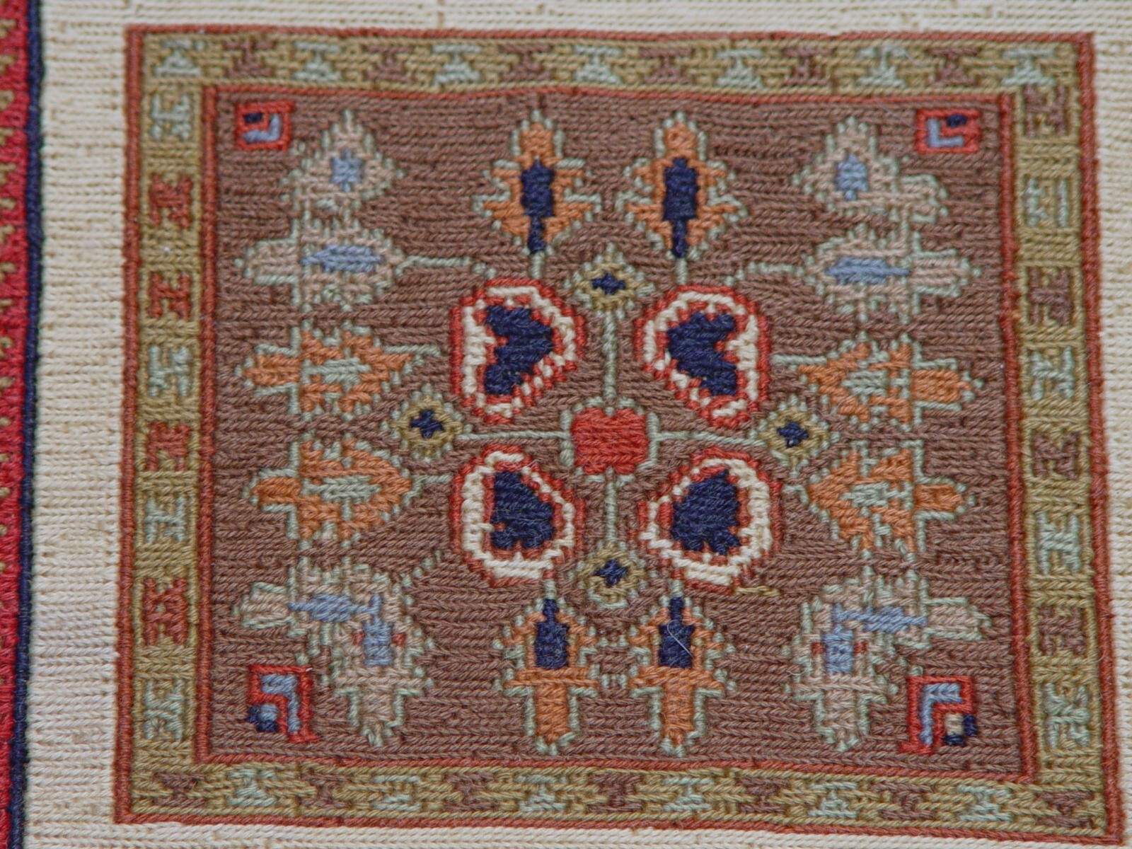 Fine New Sumac 6’7″ x 9’8″ Handmade 100% Wool VEG. Dyes Premium Quality Rug