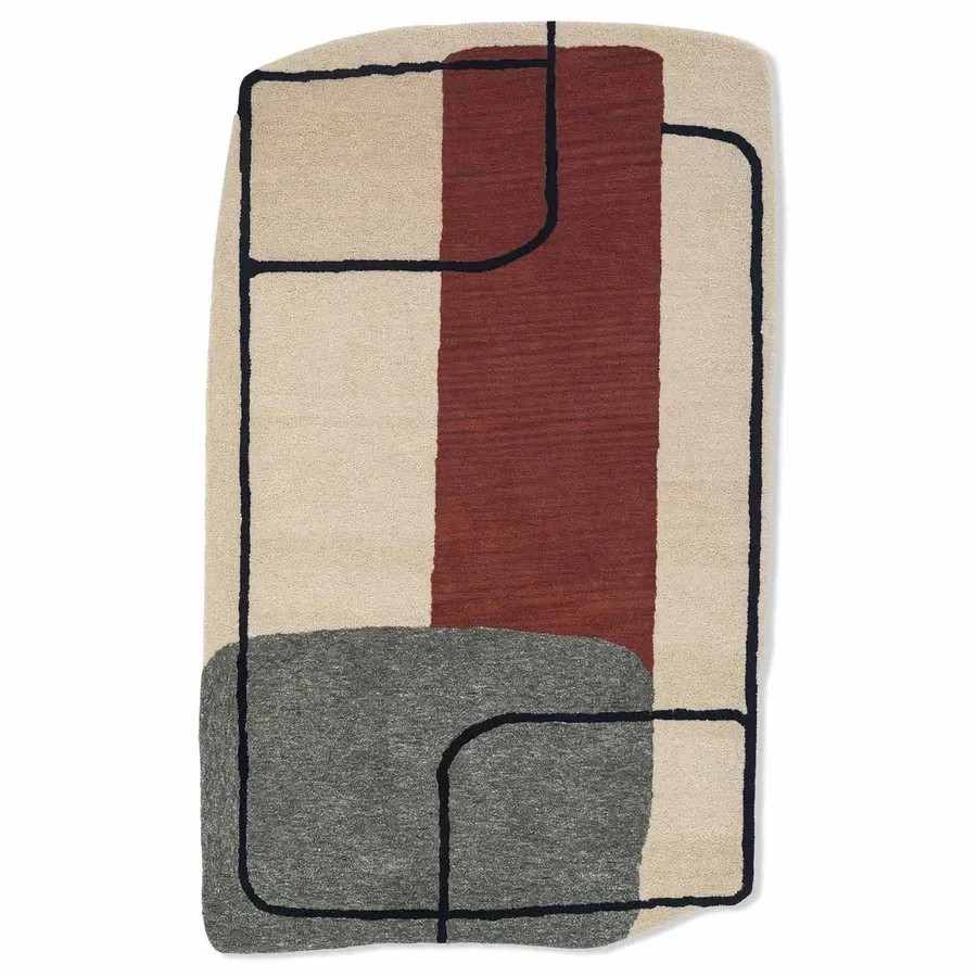 Hand Tufted Rug Handmade Design Area Carpet Rug