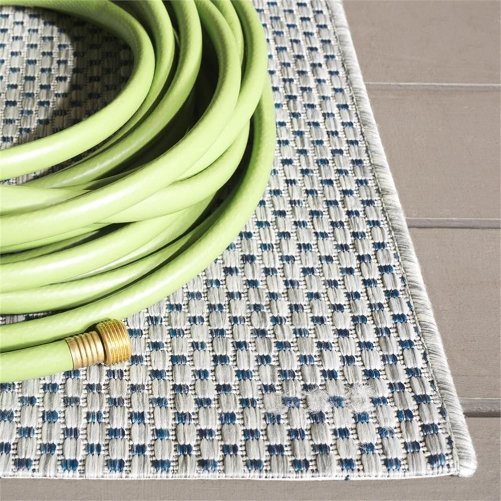 Pemberly Row 2’3″ x 14′ Extended Runner Rug in Gray and Navy