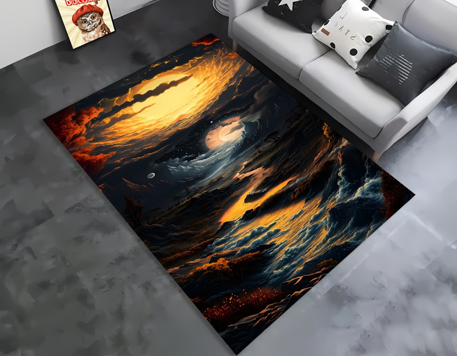 Optical Illusion Rug, 3D Rug, 3D Design, 3D Design Rug, Area Rug, Popular Rug,