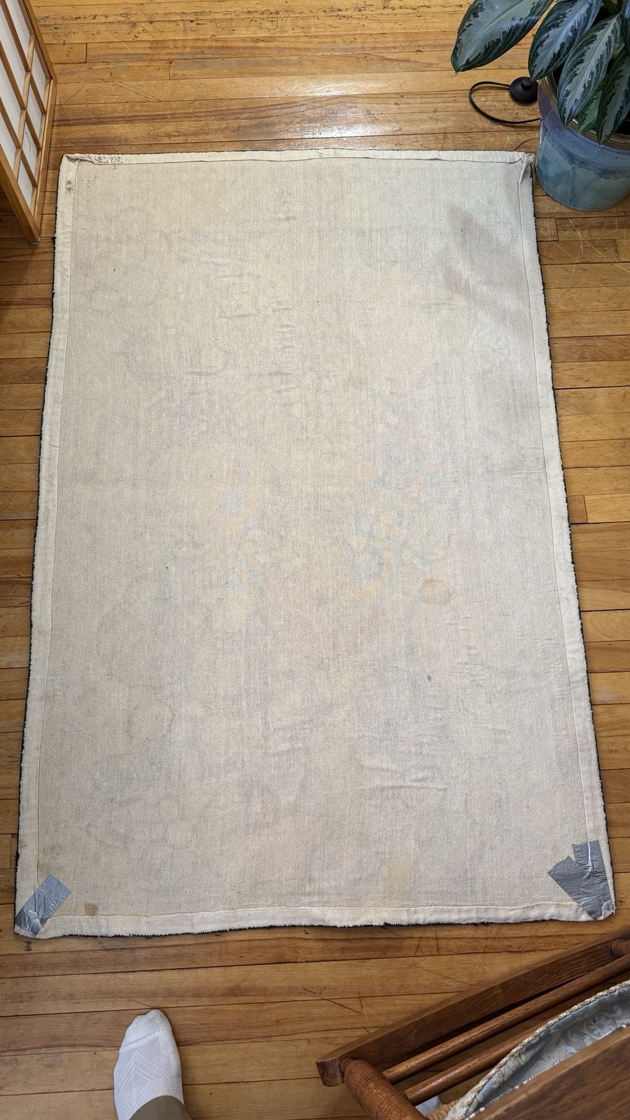 Vintage Fruit Still Life Area Rug 40×62 Soft Thick Pile Tapestry Style