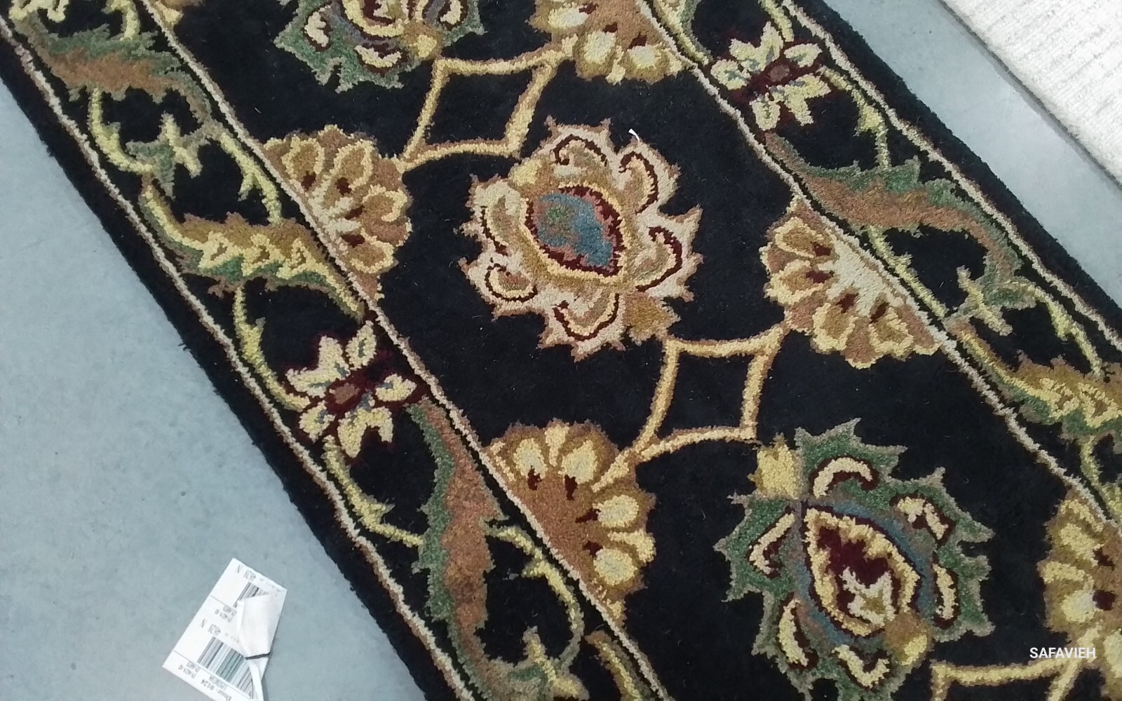 BLACK 2′-3″ x 20′-0″ Flaw in Rug, Reduced Price 1172771101 HG314A-220