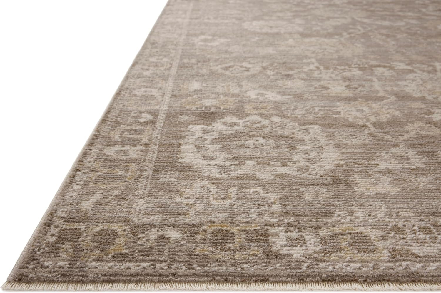 Loloi Magnolia Home Pace Taupe/Wheat 2′-3″ X 3′-10″ Accent Rug | Magnolia Home b