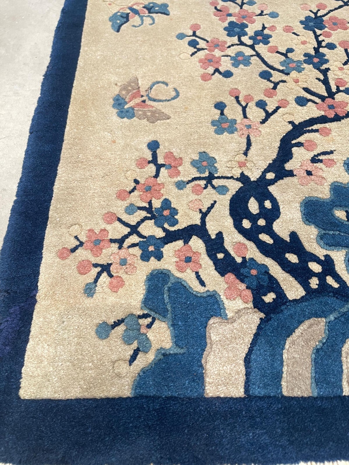 Antique Art Deco Chinese Oriental Rug 2‘3“ X 4‘0“ #8210