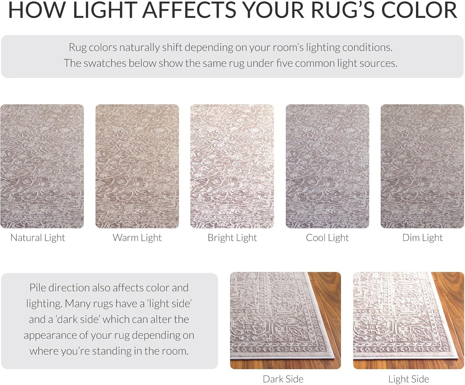 Beige & Cream Round Area Rug – Non-Shedding, Easy Clean for Any Room