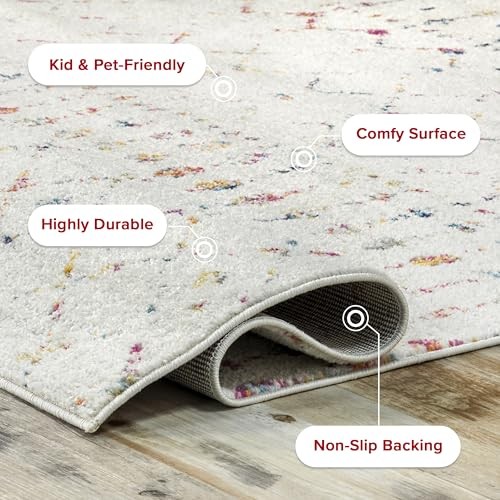 nuLOOM Moroccan Blythe Runner Rug, 2′ 6″ x 6′, Light Multi