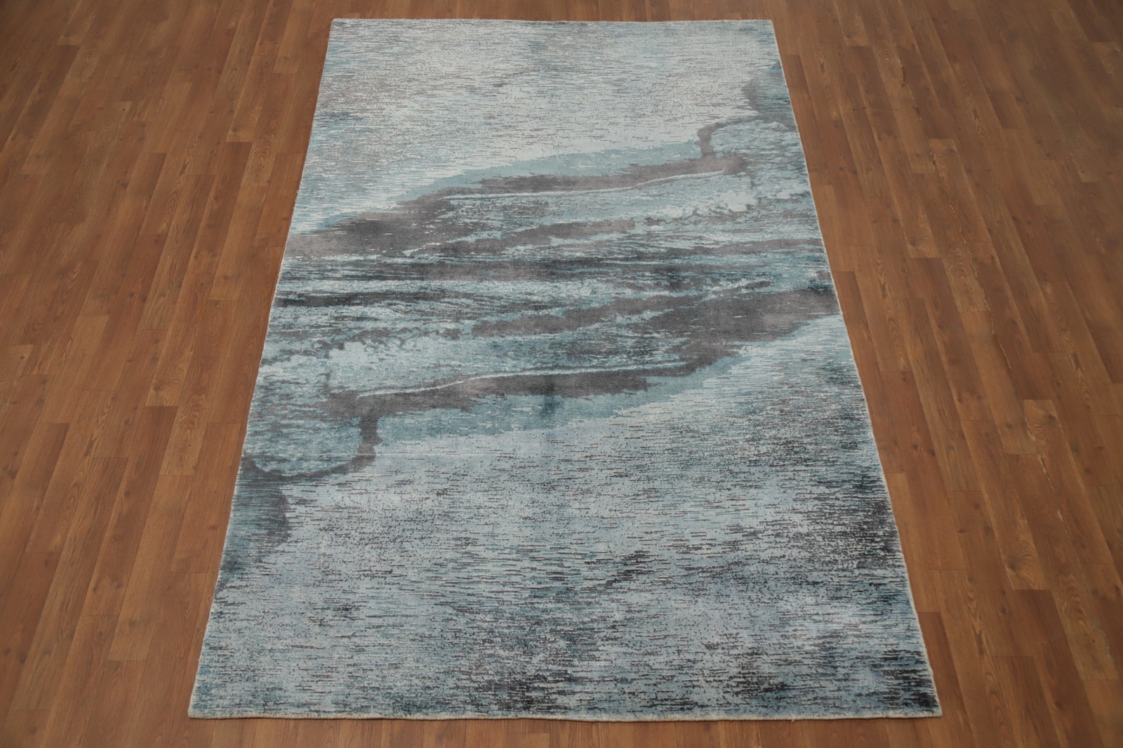 Handmade Abstract Oriental Area Rug 5×8 Contemporary Carpet