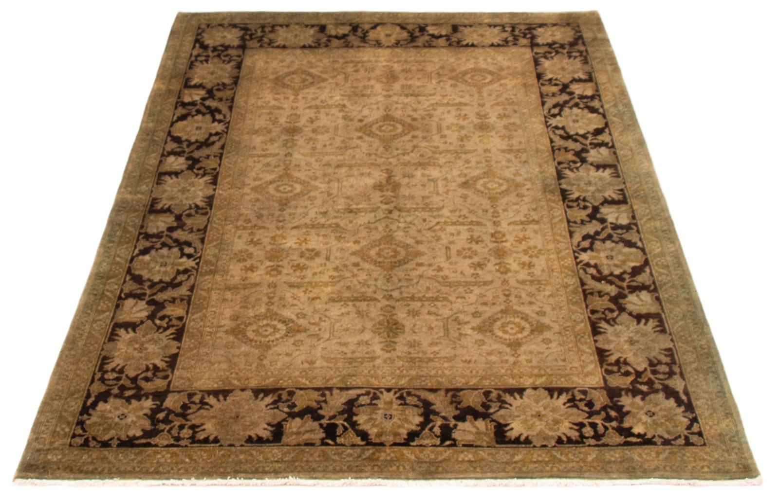 5’11” x 8’8″ Hand Knotted Oriental Carpet Traditional Wool Area Rug