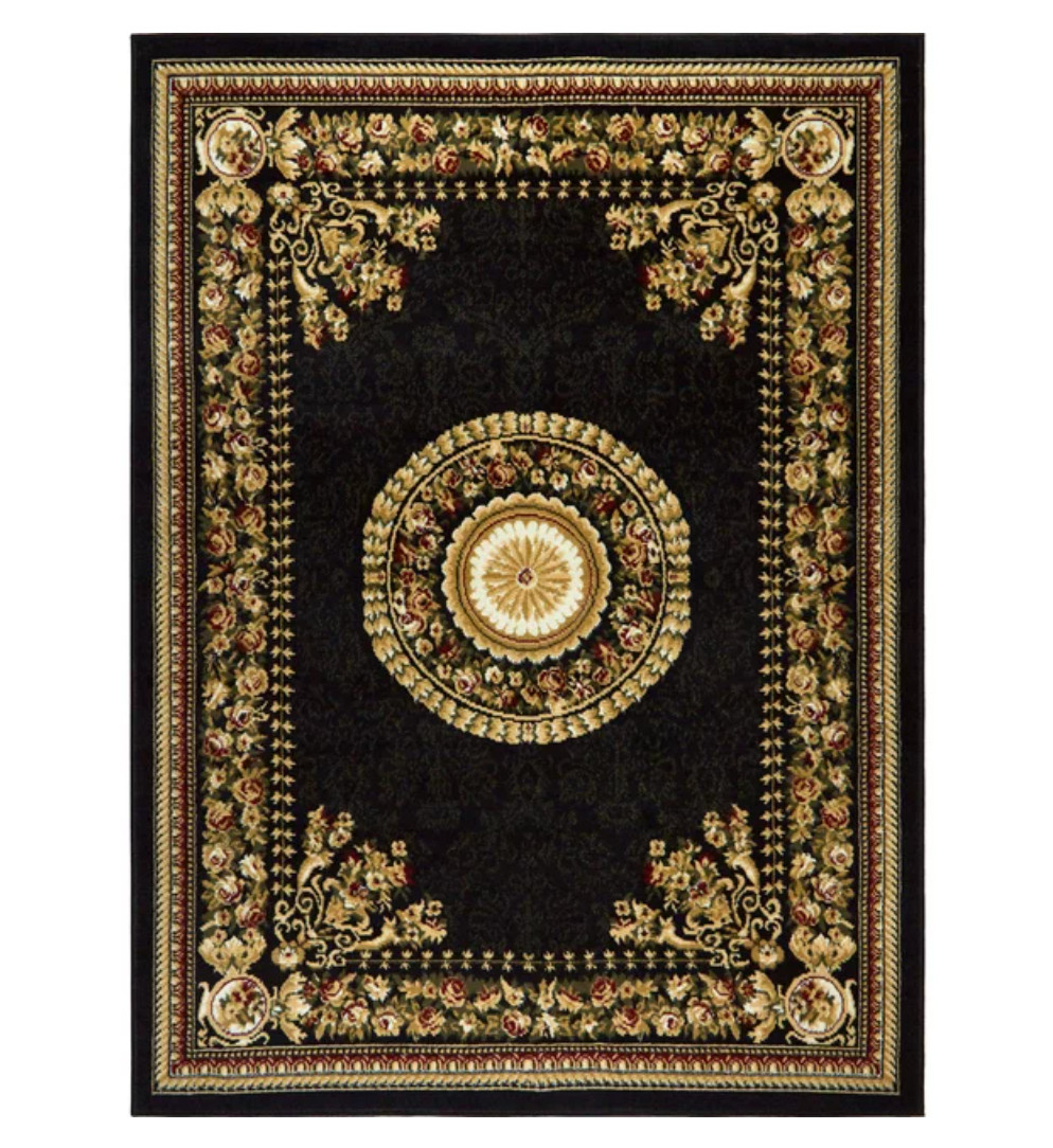 Alfombra Área 5×7 Interior Floral Clásica | 5×7 Traditional Floral Area Rug