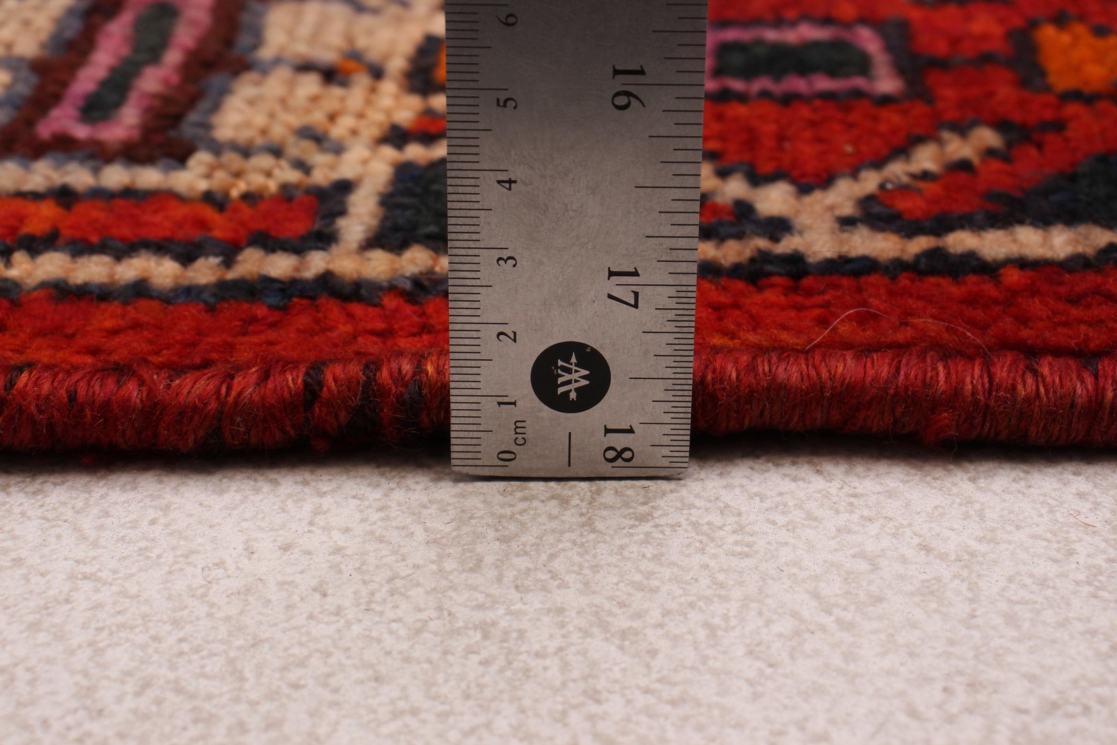 Vintage Hand-knotted Runner Rug 4’3″ x 13’4″ Traditional Oriental Wool Carpet
