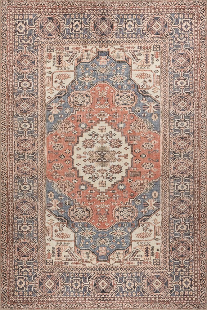 Modern Woven Base Decorative Colorful Rug – Turkısh Rug – Living Room