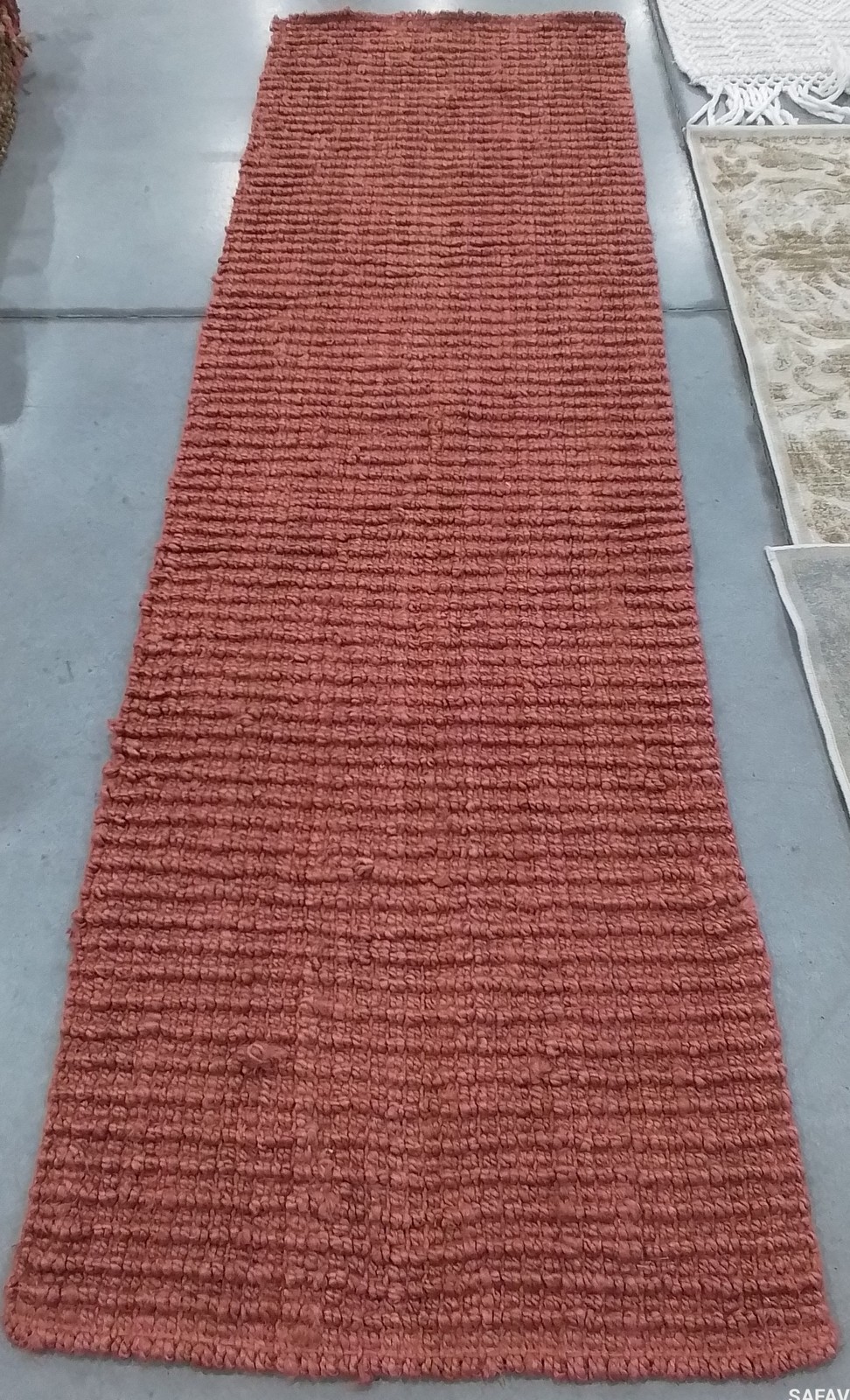 RUST 2′-6″ x 8′-0″ Broken Thread Rug, Reduced Price 1172802225 NF447C-28