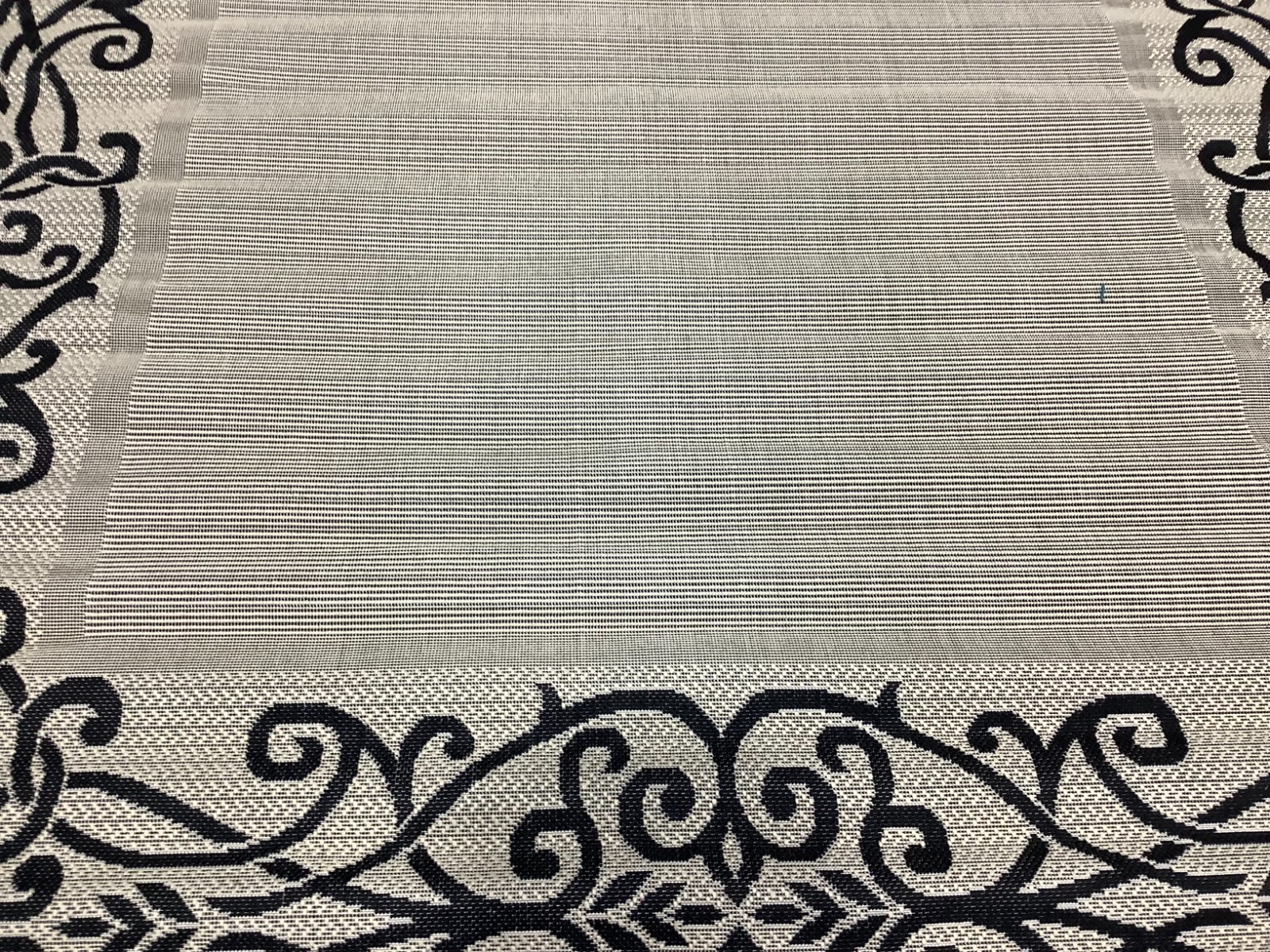 SAND / BLACK 8′-0″ x 11′-0″ Flaw in Rug, Reduced Price 1172677979 CY1588-3901-8