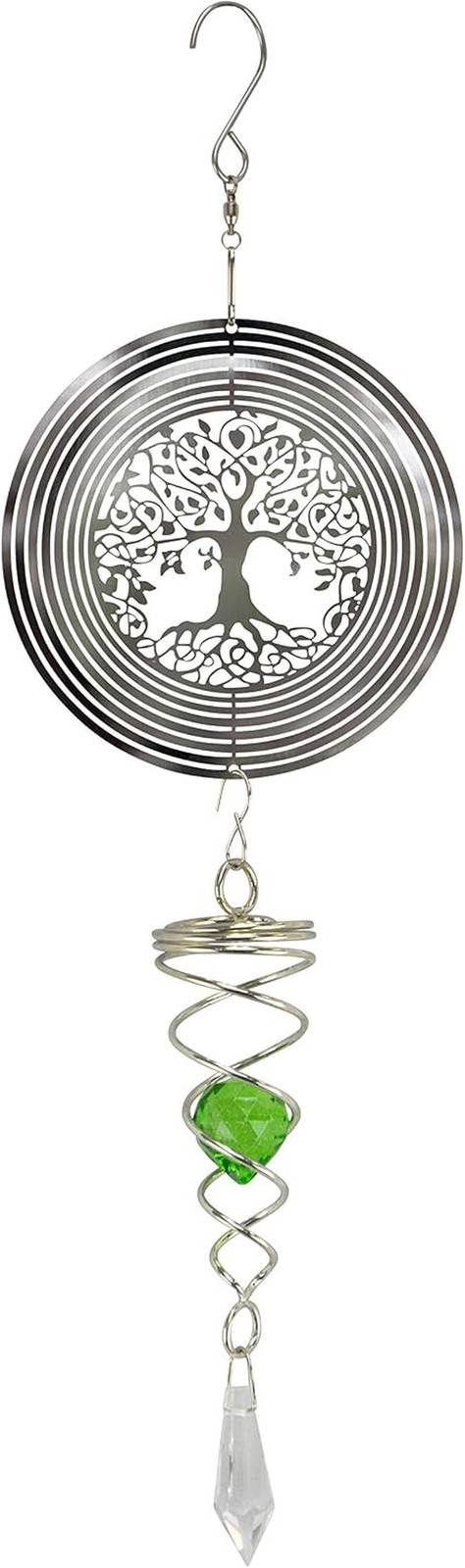 Red Carpet Studios Garden Suncatcher Spinner, 13-Inch, Tree of Life