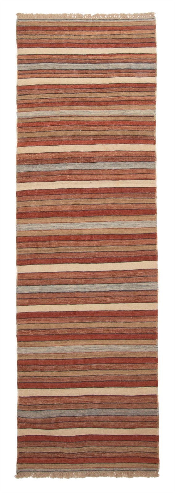 Vintage 2’7″ x 8’3″ Traditional Wool Hand Woven Oriental Area Rug
