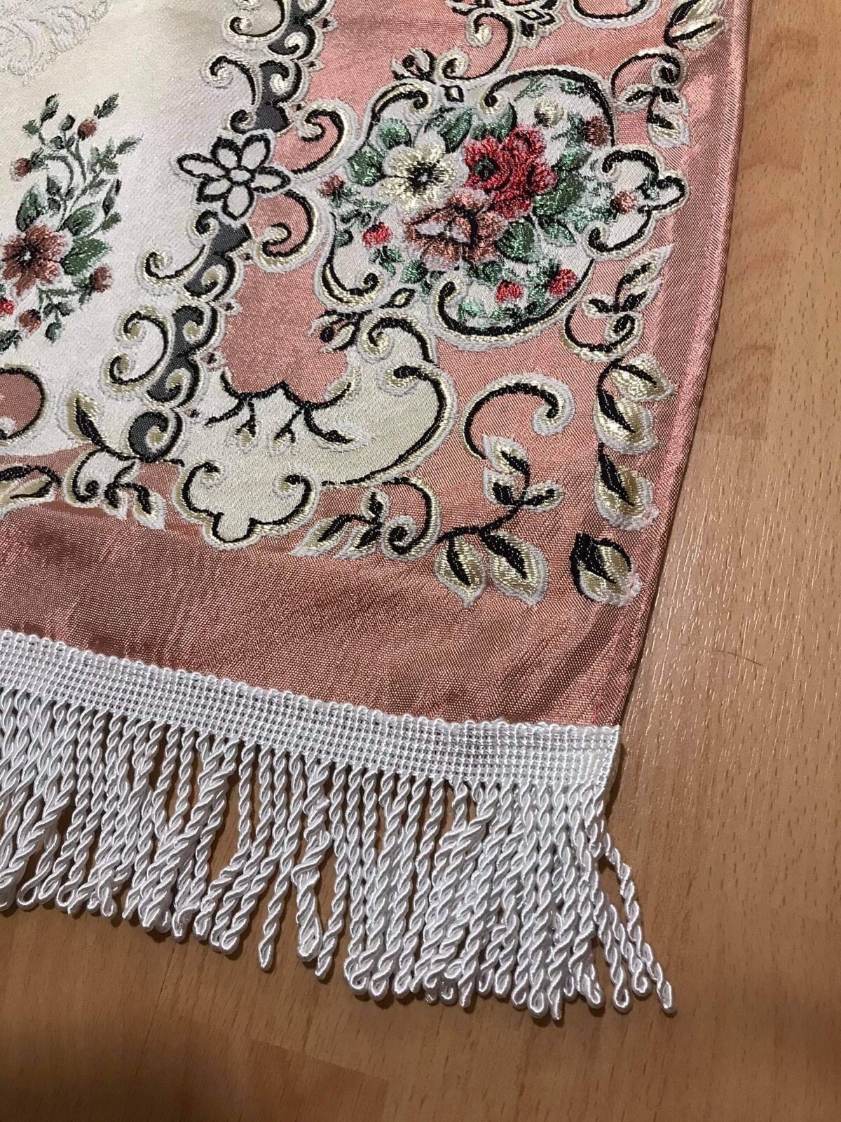 Prayer mat , Muslim mussalah , soft light stain fabric and lining