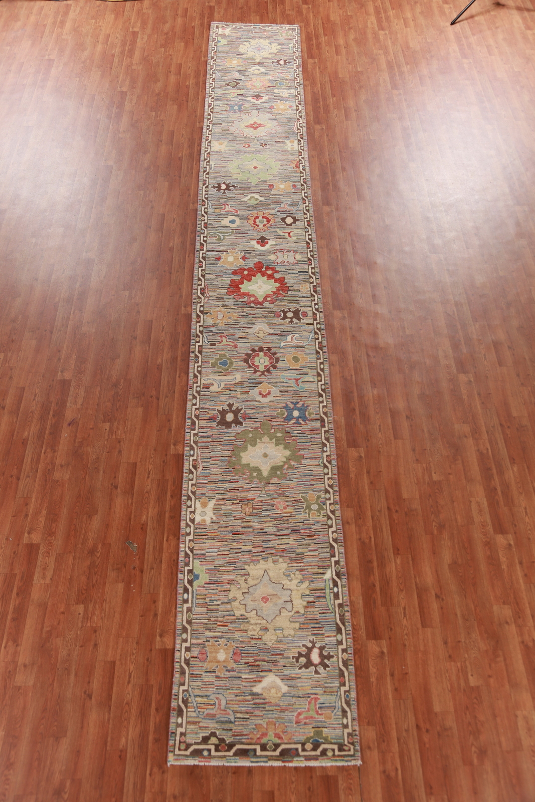 Vegetable Dye Handmade Oushak Turkish Hallway 20 ft Long Runner Rug Wool 3×20 ft