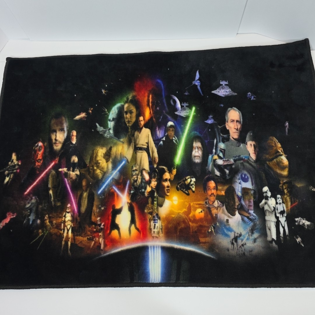 Star Wars Rug, Star Wars Poster Rug, Star Wars 28″by20″