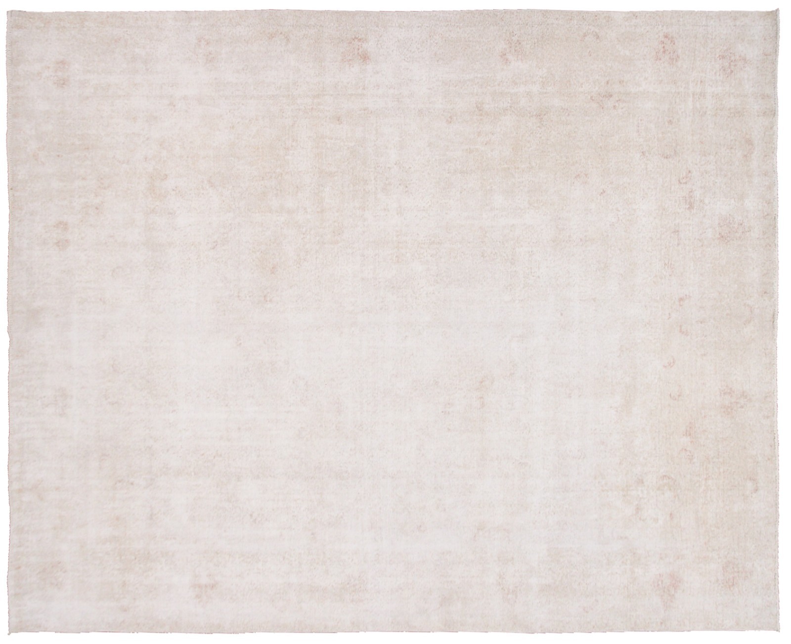 Rare Antique Oushak Ivory White Wool Rug 10×13 Decor Art Handmade Durable
