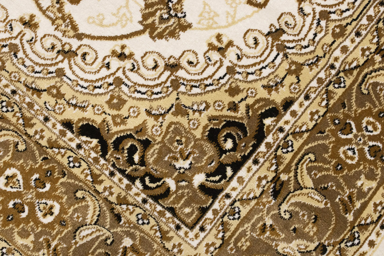 Classic Floral Design Ivory 4X6 Machine-Made Oriental Rug Foyer Decor Carpet