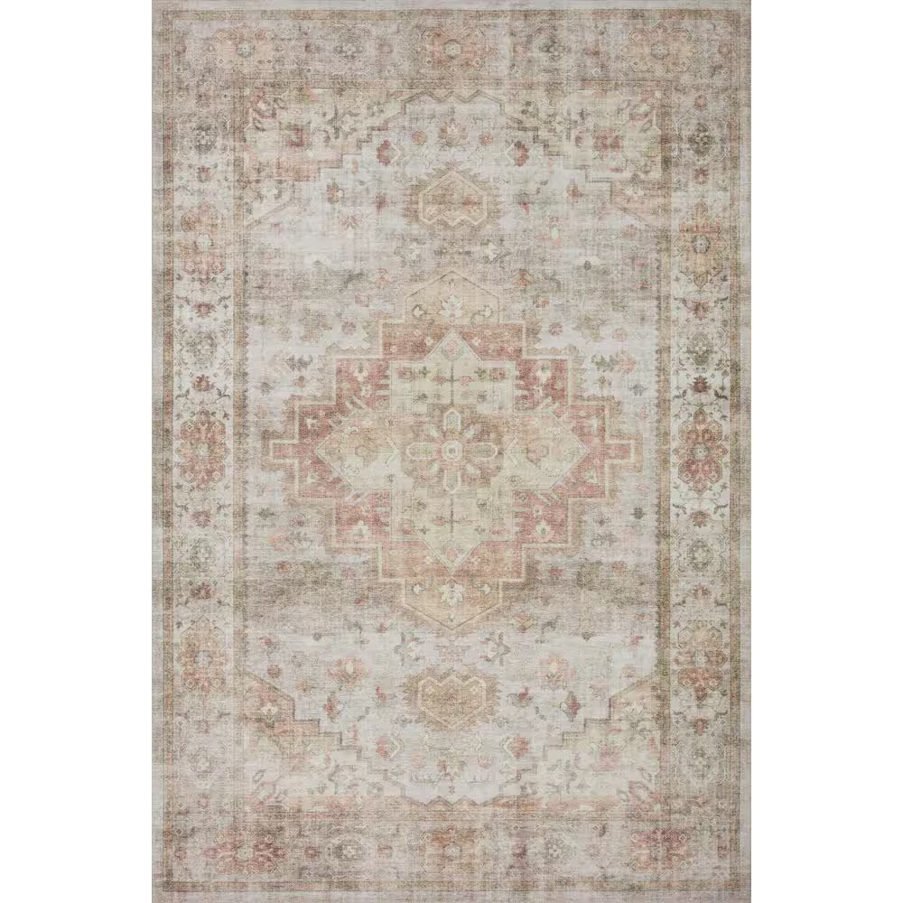 Heidi Sage/Multi 7 Ft. 6 In. X 9 Ft. 6 In. Bohemian Printed Area Rug