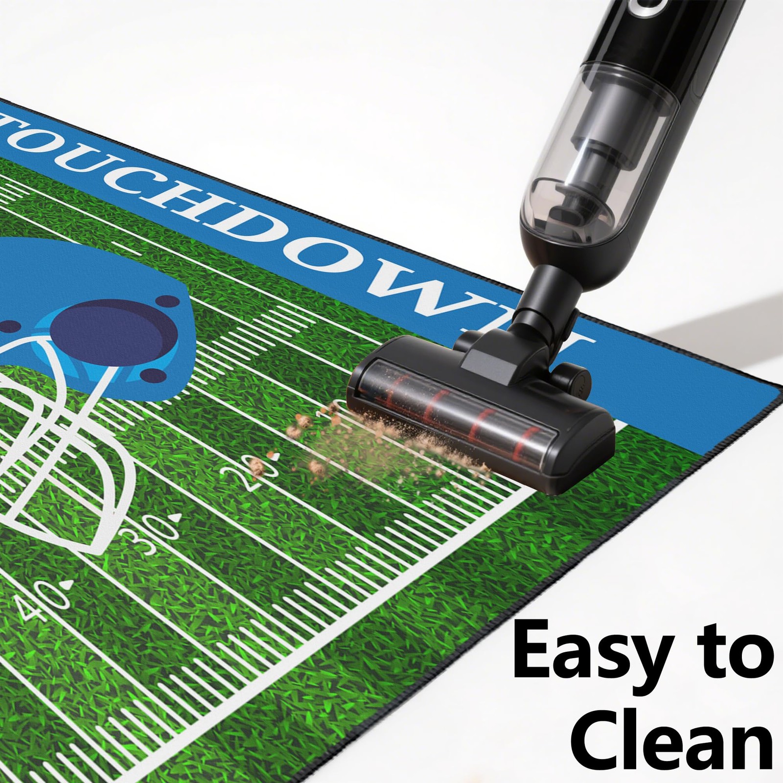 Vesocro Football Rug Non-Slip 3×5 ft,Football Court Area Rugs with Cool Print…