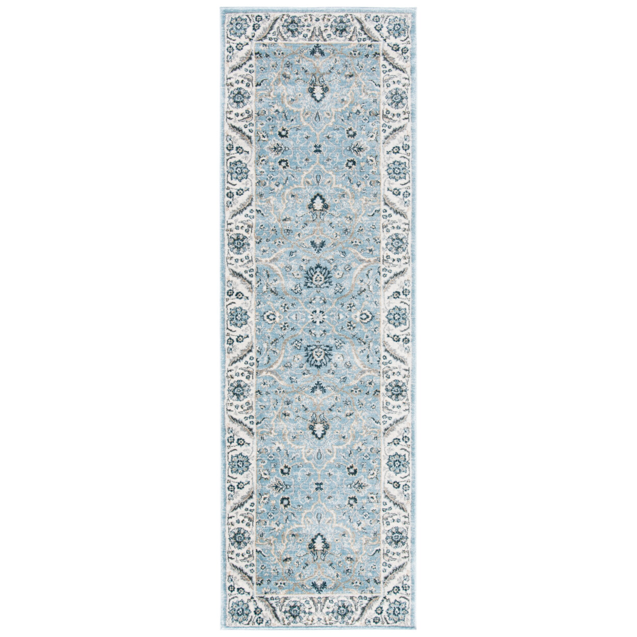 SAFAVIEH Isabella ISA912M Light Blue / Cream Rug