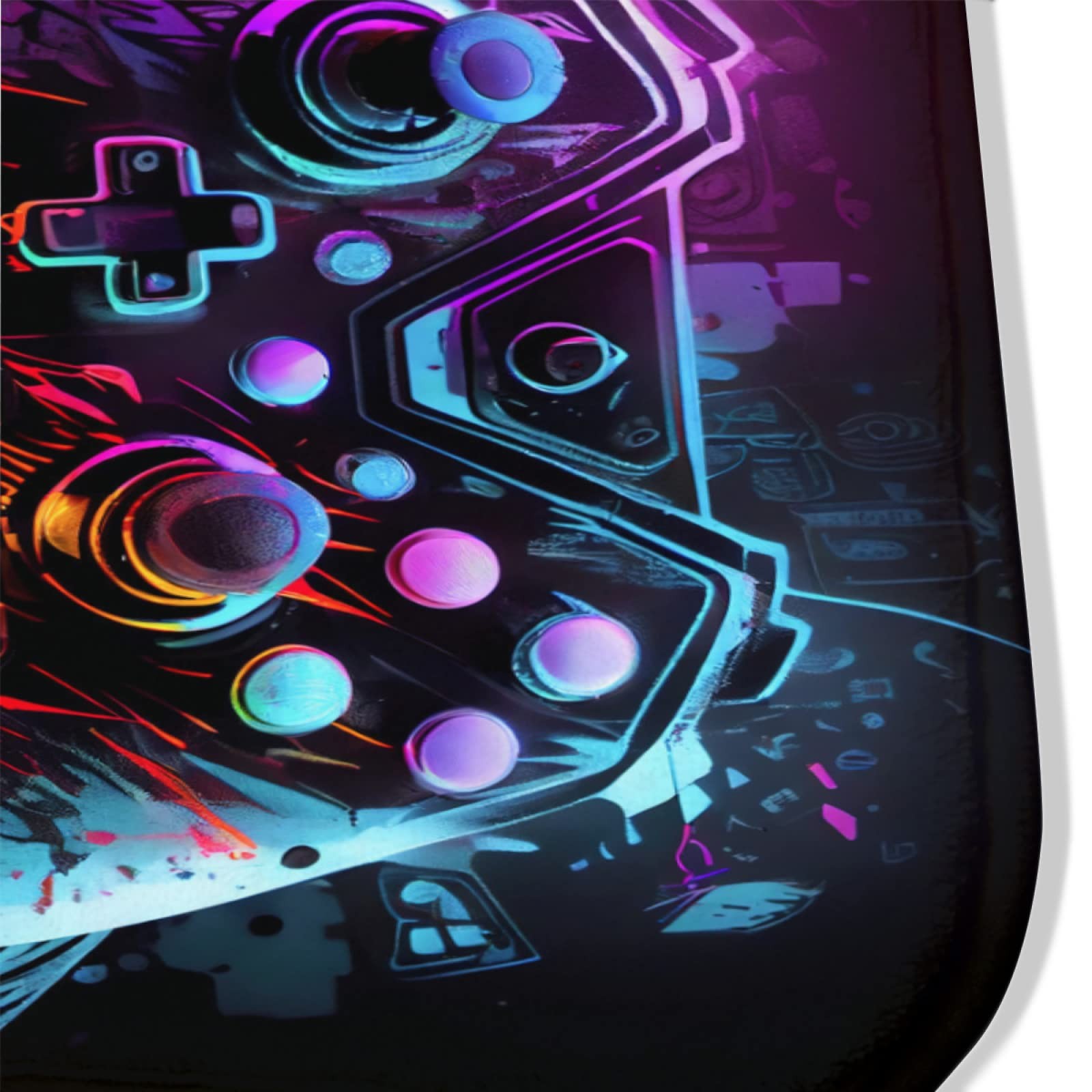 Gaming Rug Gamer Boys Bedroom Game Controller Theme Indoor Floor Mat 36×24 In