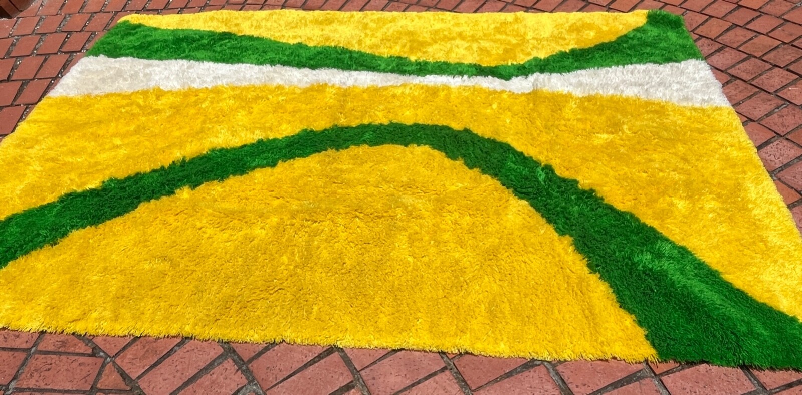 Ultra RARE 1960’s Eleen Auvil “Tufted Wallcraft” Collection 9×6 Area Regal Rugs