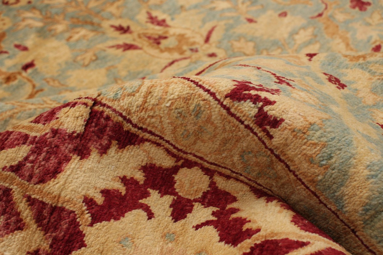 6’1″ x 9’0″ Hand Knotted Area Rug Traditional Oriental Wool Carpet