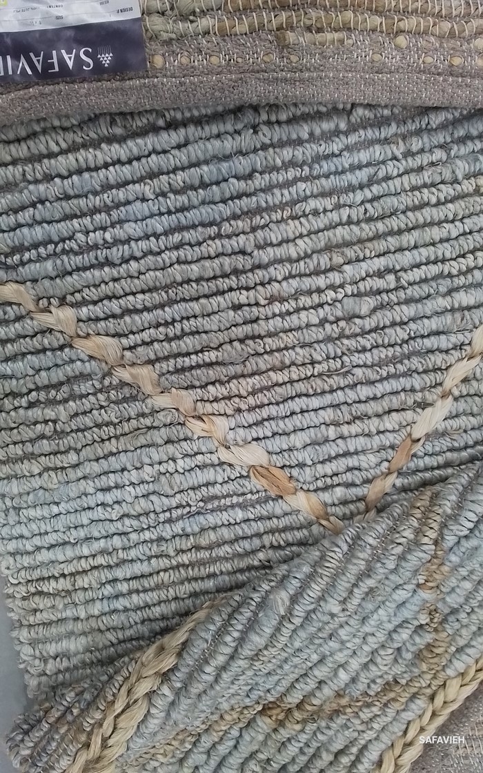 SILVER / NATURAL 8′-0″ x 10′-0″ Flaw in Rug, Reduced Price 1172806129 KLM453G-8