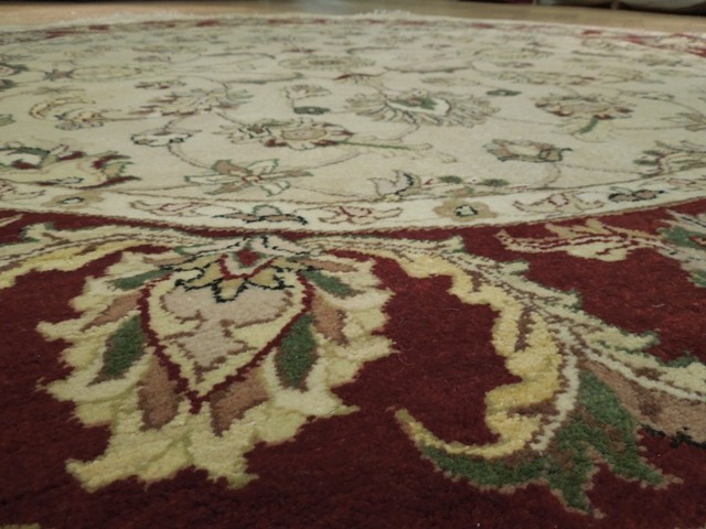 6×6 Round NEW Handmade JAIPOUR 10/10 Quality Rug PIX-15644