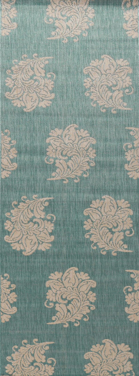 Outdoor Modern Pattern Rug Runner 2×9 ft Belgian Carpet