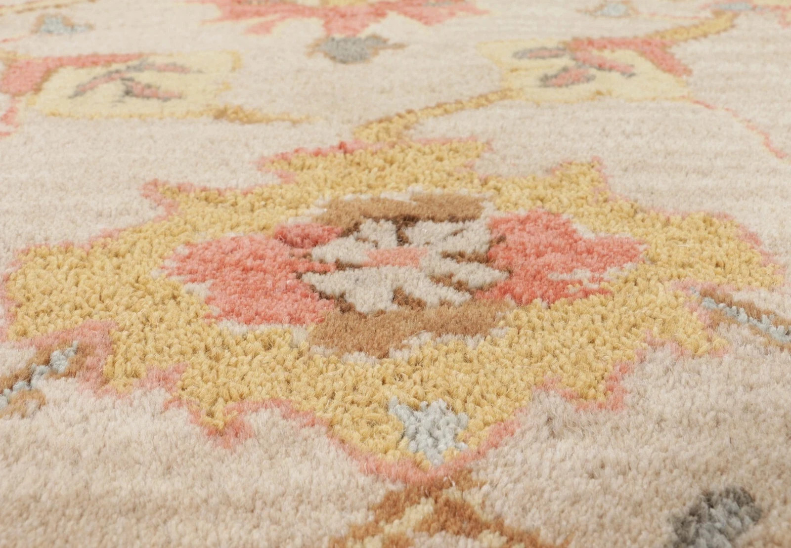 New Beige Contemporary Hand Tufted Style Handmade Woolen Area Rugs & carpet