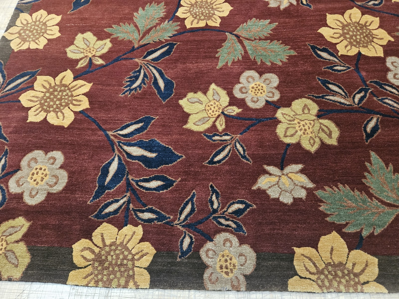 9×12 GENUINE TUFENKIAN TIBETAN HAND WOVEN 100% WOOL RUG