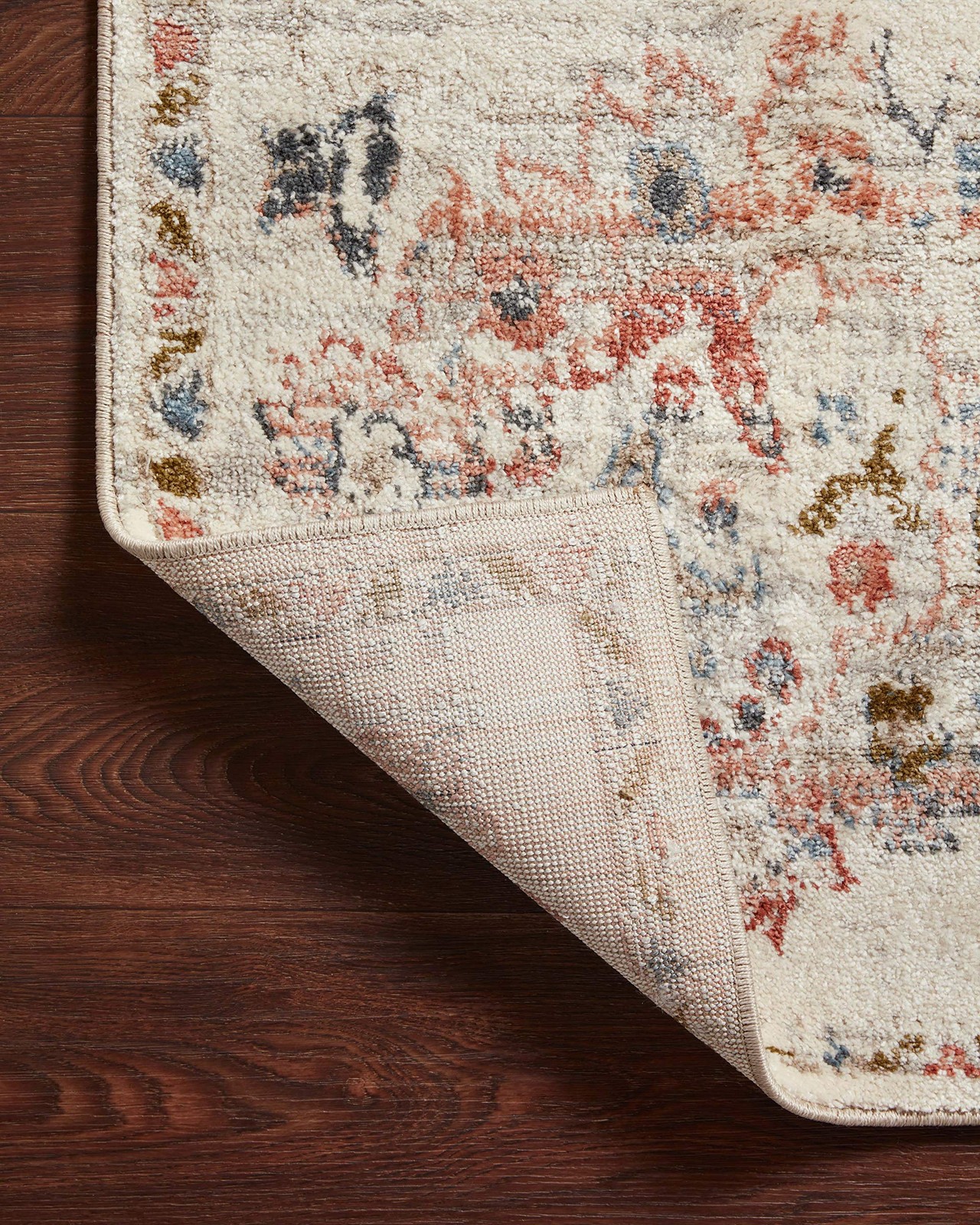 Ii Saban Ivory/multi 53 X 53 Round Area