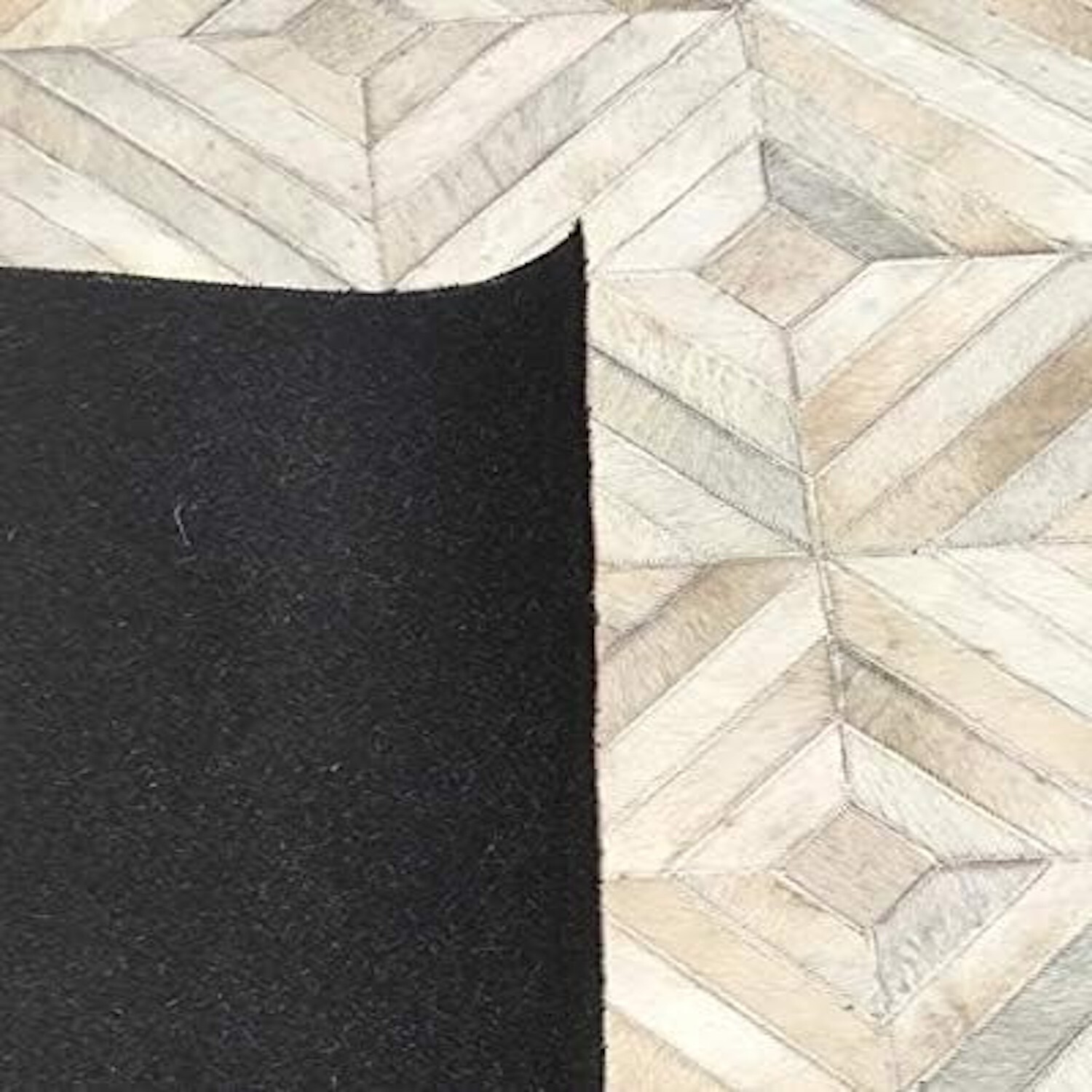 Quality Handmade Leather Premium Rug carpet Unique Design for Home Decor Gift 51