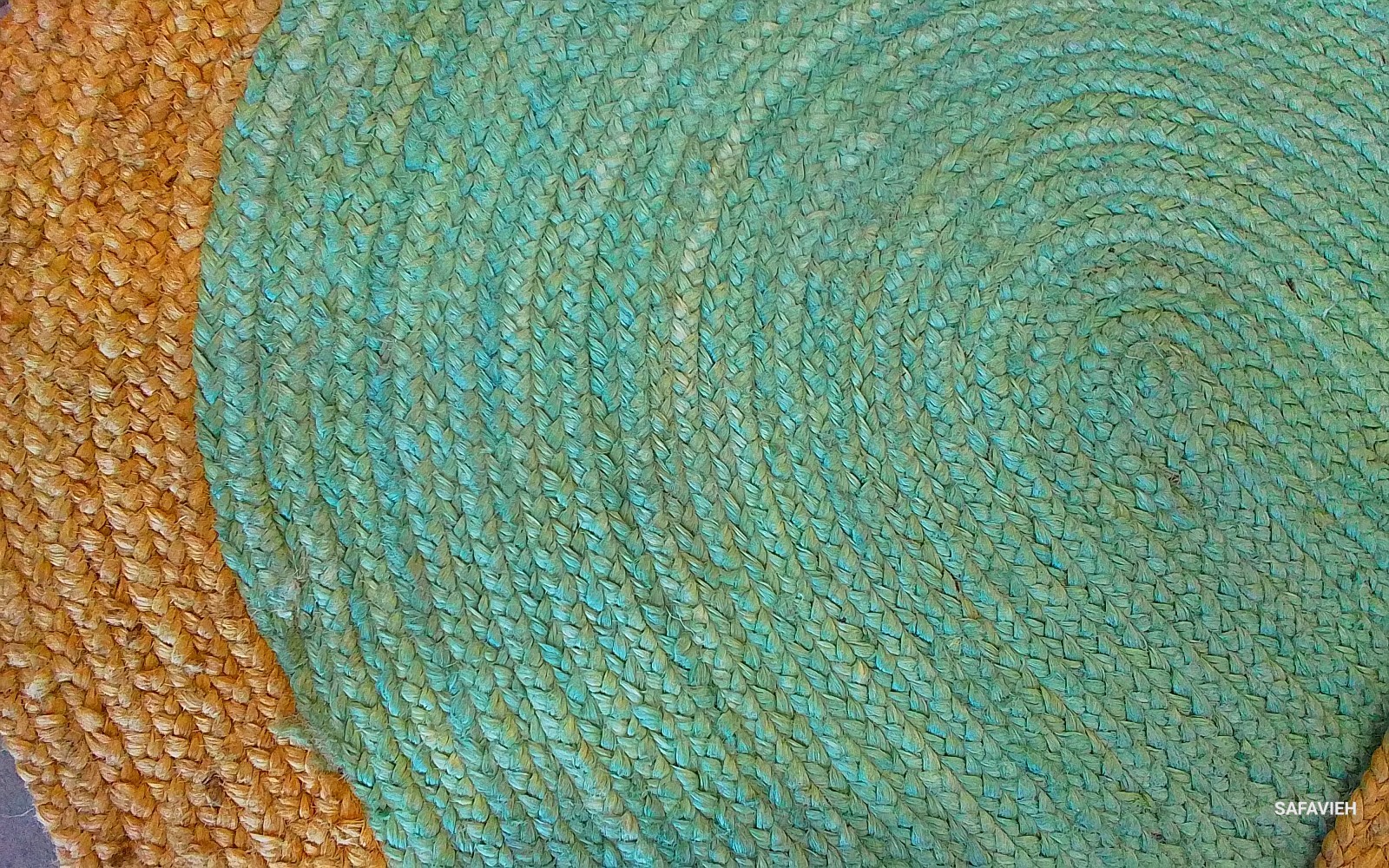AQUA / NATURAL 4′-0″ x 6′-0″ Flaw in Rug, Reduced Price 1172781540 NF801A-4OV