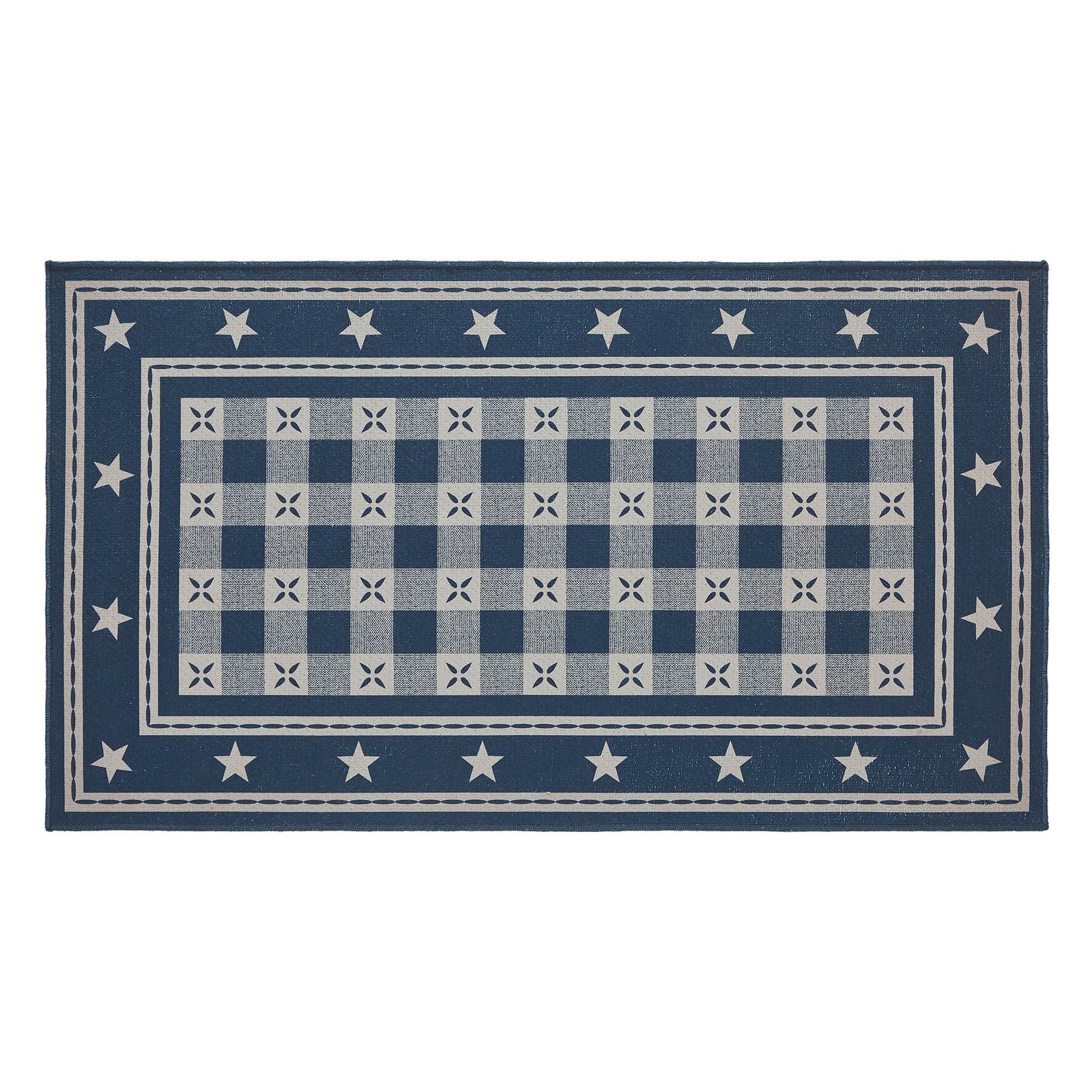 My Country Americana 24″x36″ Stars Accent Rug VHC Brands